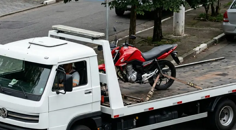 Reboque de moto em Uberlândia – guincho especializado para motocicletas